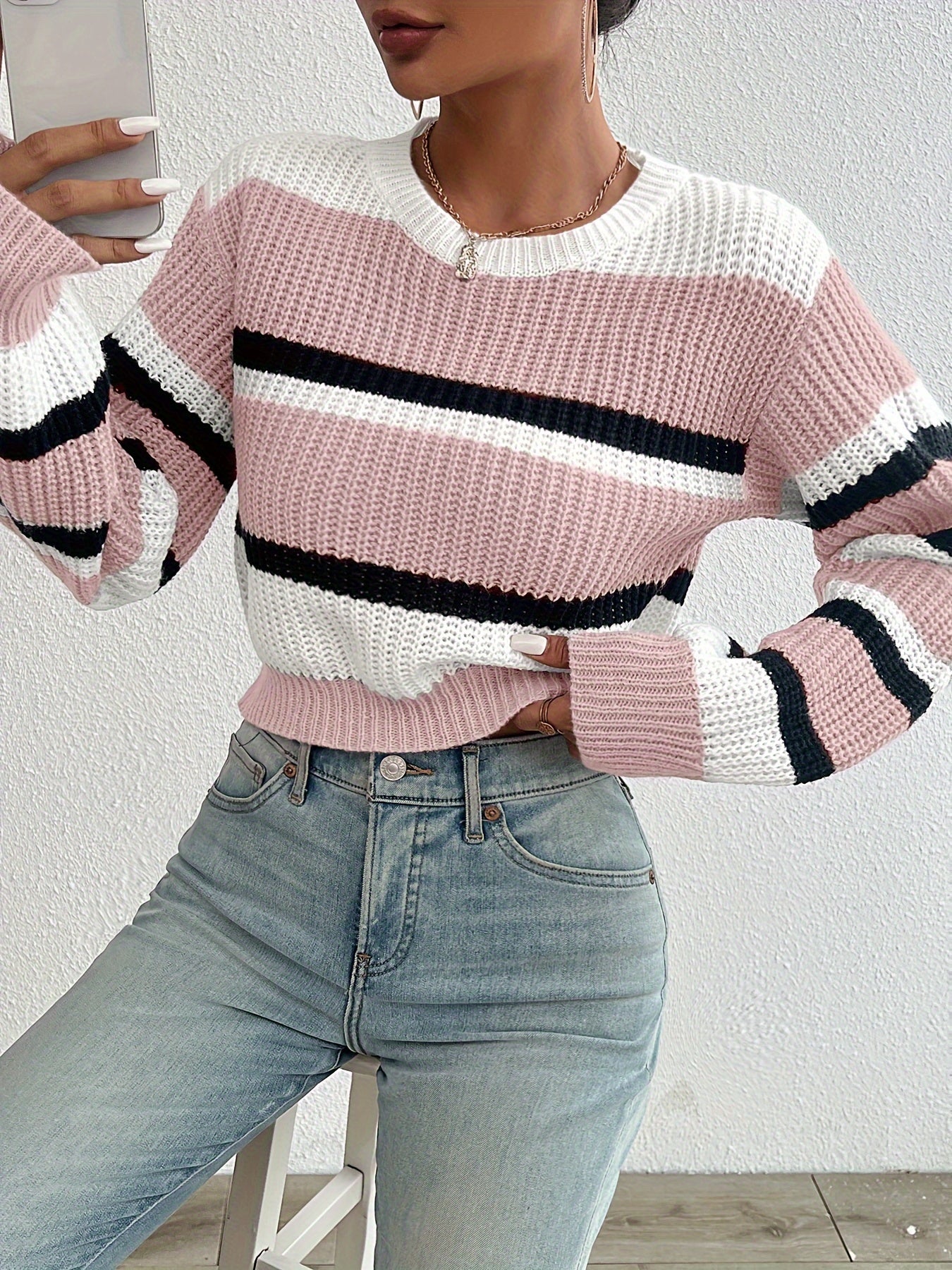 R&B | Bequemer und Stilvoller Strickpullover