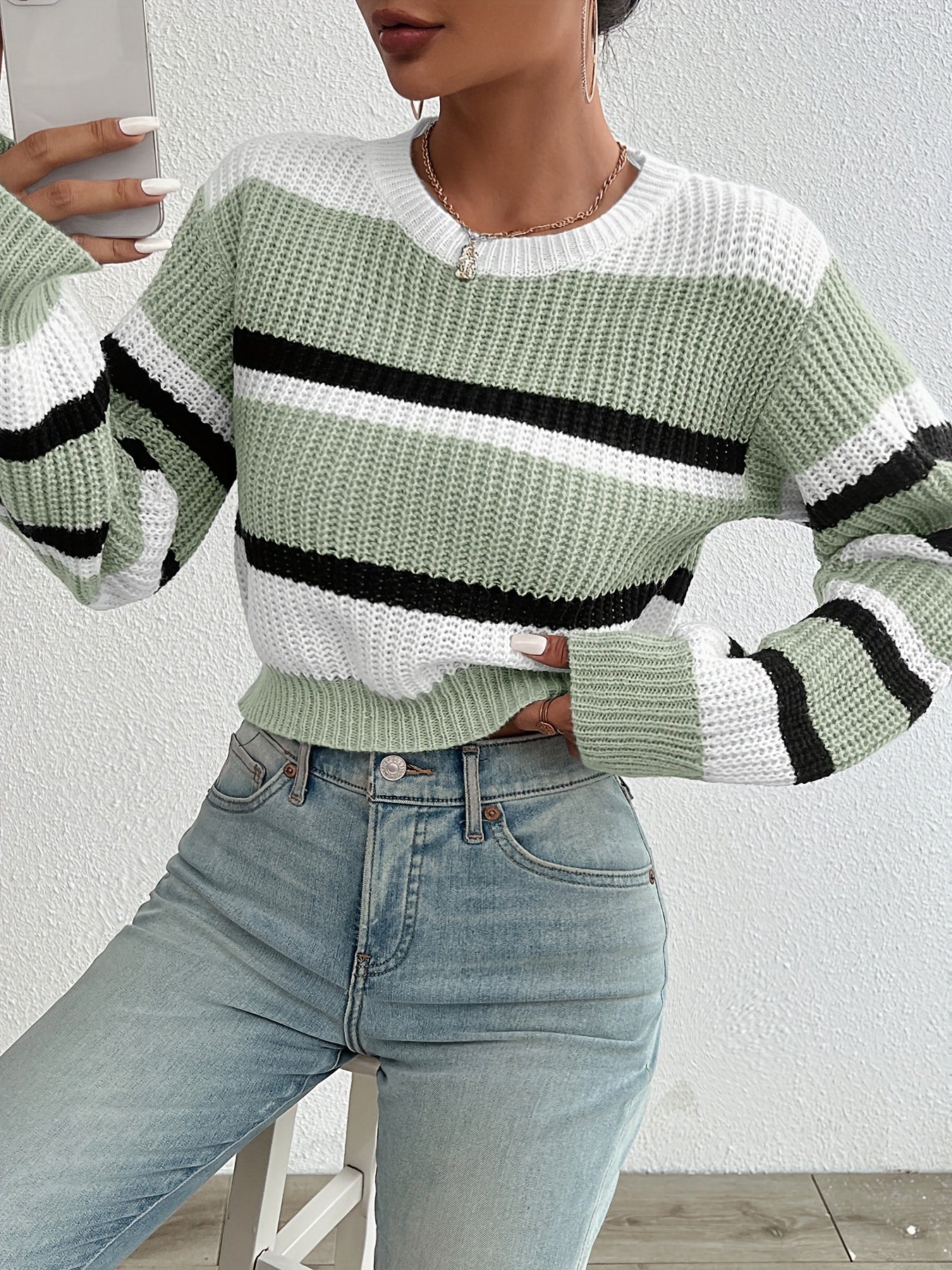 R&B | Bequemer und Stilvoller Strickpullover