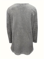 R&B | Bequemes Fleece-Sweatshirt mit Druck