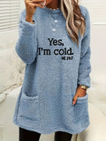 R&B | Bequemes Fleece-Sweatshirt mit Druck