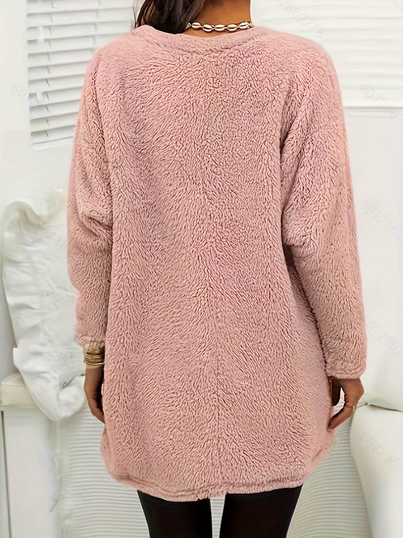 R&B | Bequemes Fleece-Sweatshirt mit Druck