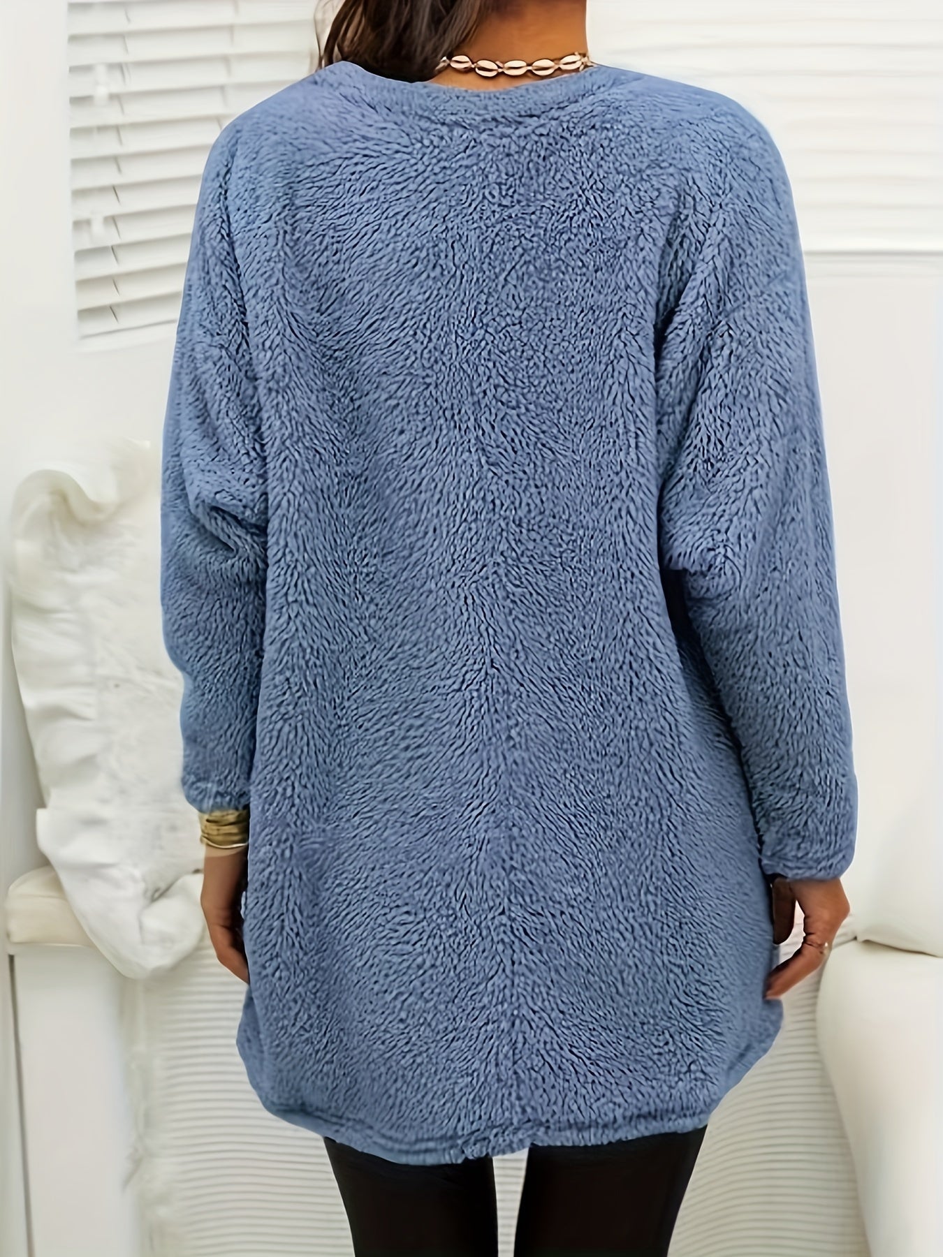 R&B | Bequemes Fleece-Sweatshirt mit Druck