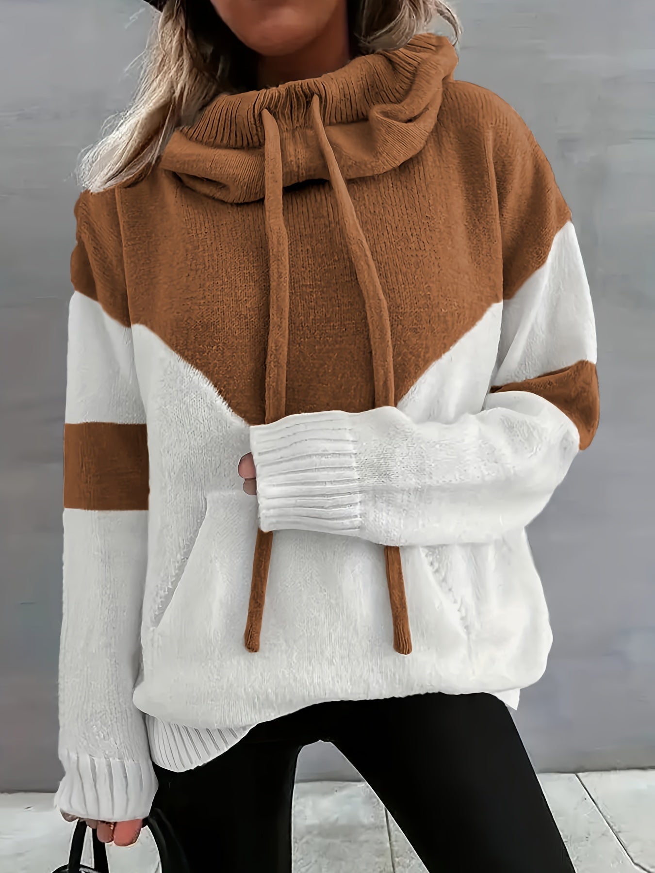 R&B | Bequemer Hoodie mit Kordelzug