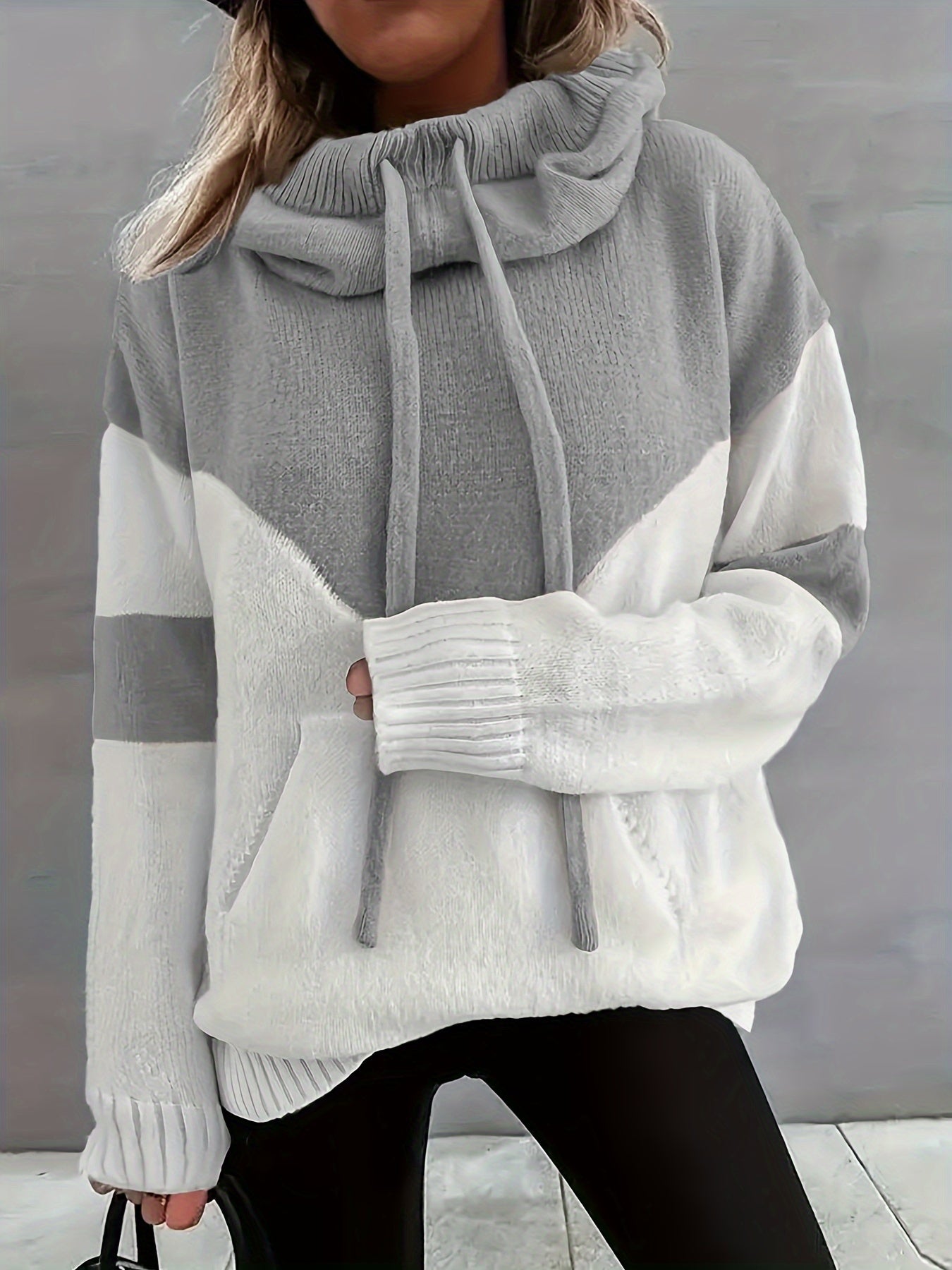 R&B | Bequemer Hoodie mit Kordelzug
