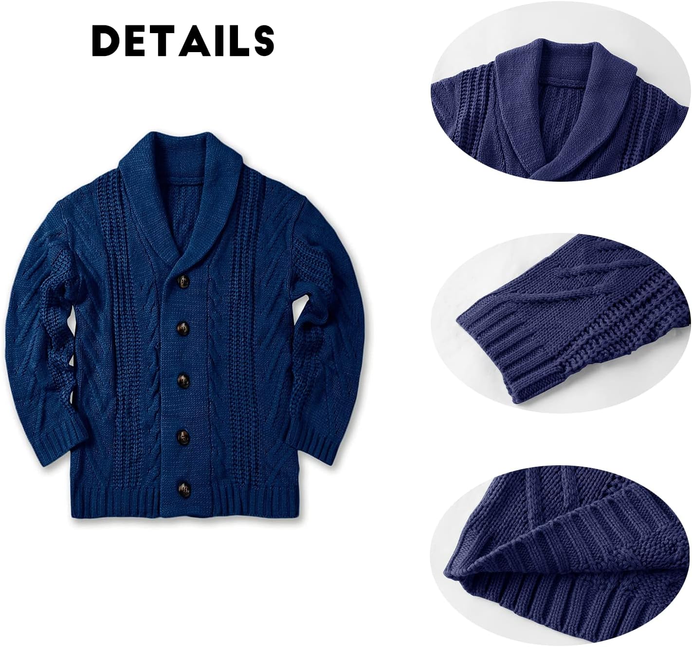 R&B | Bequeme Strickjacke für Herren