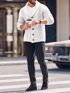 R&B | Bequeme Strickjacke für Herren