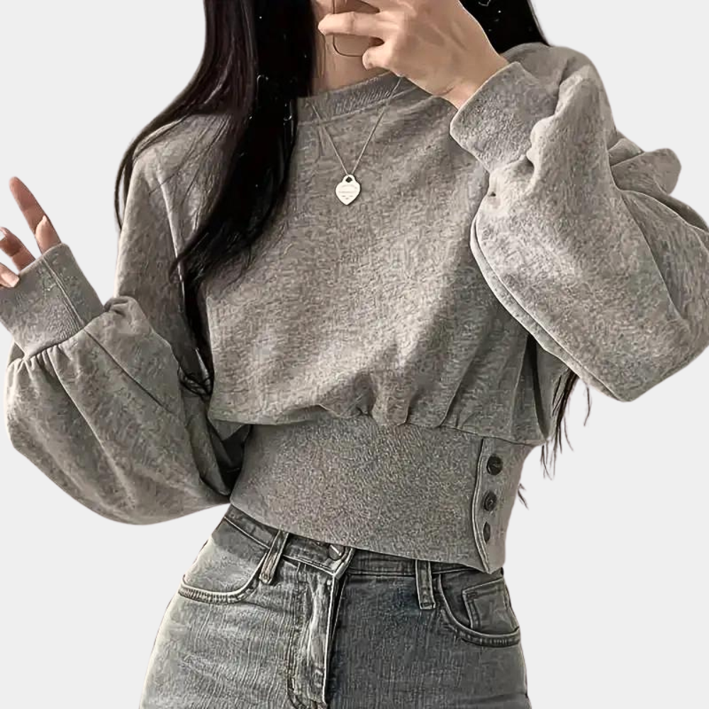 R&B | Bequemer Lockere Sitz Damenpullover