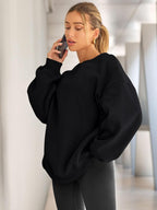 R&B | Bequemes Übergrößen-Damenpullover
