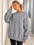 R&B | Bequemes Übergrößen-Damenpullover
