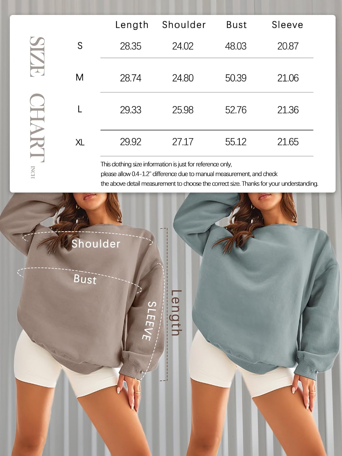 R&B | Bequemes Übergrößen-Damenpullover