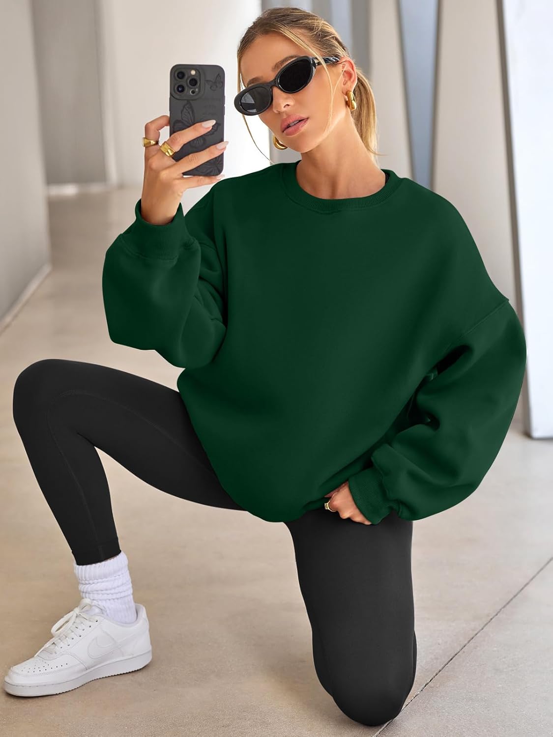 R&B | Bequemes Übergrößen-Damenpullover