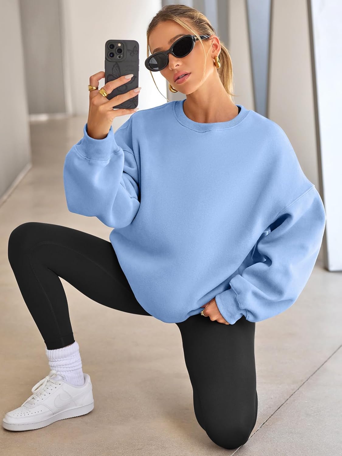R&B | Bequemes Übergrößen-Damenpullover