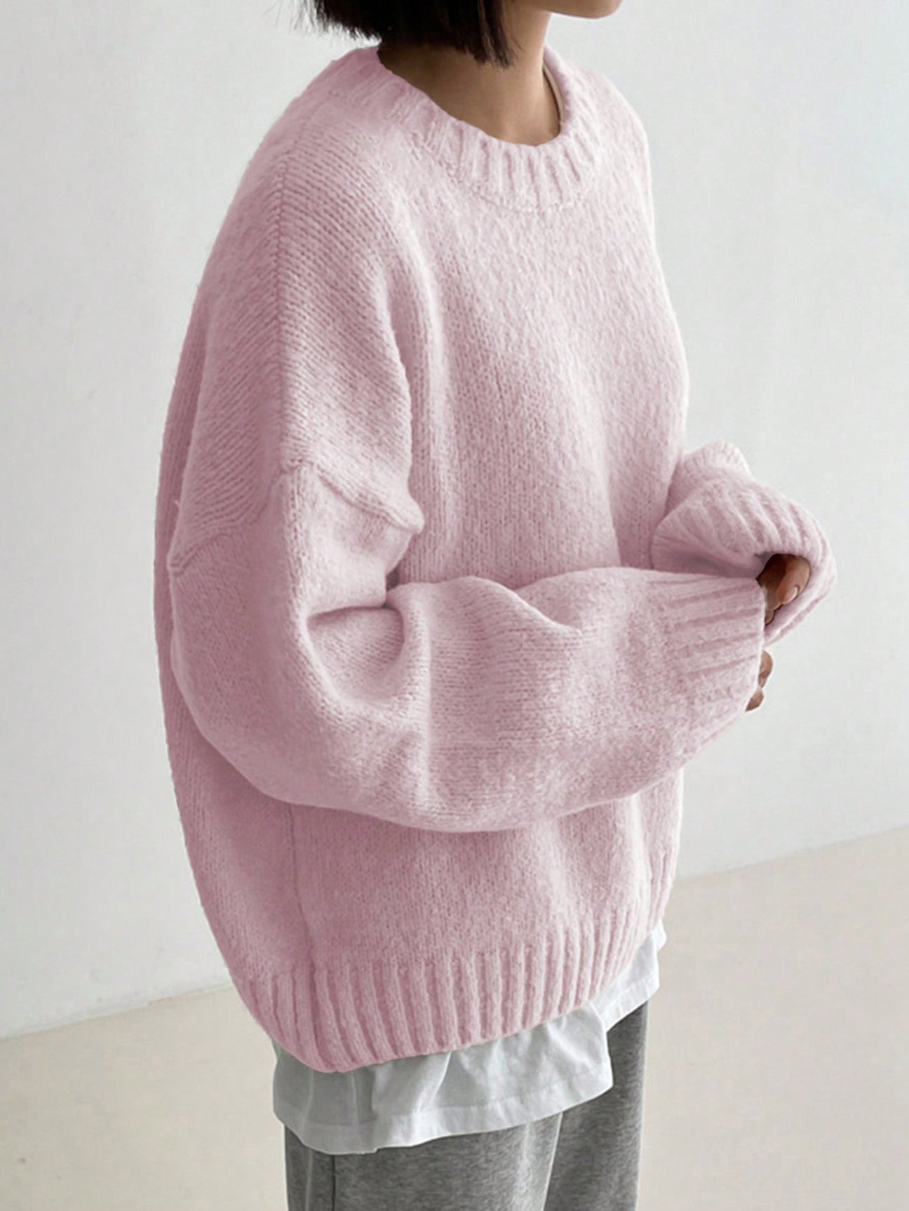 R&B | Bequemer Pinker Damenpullover