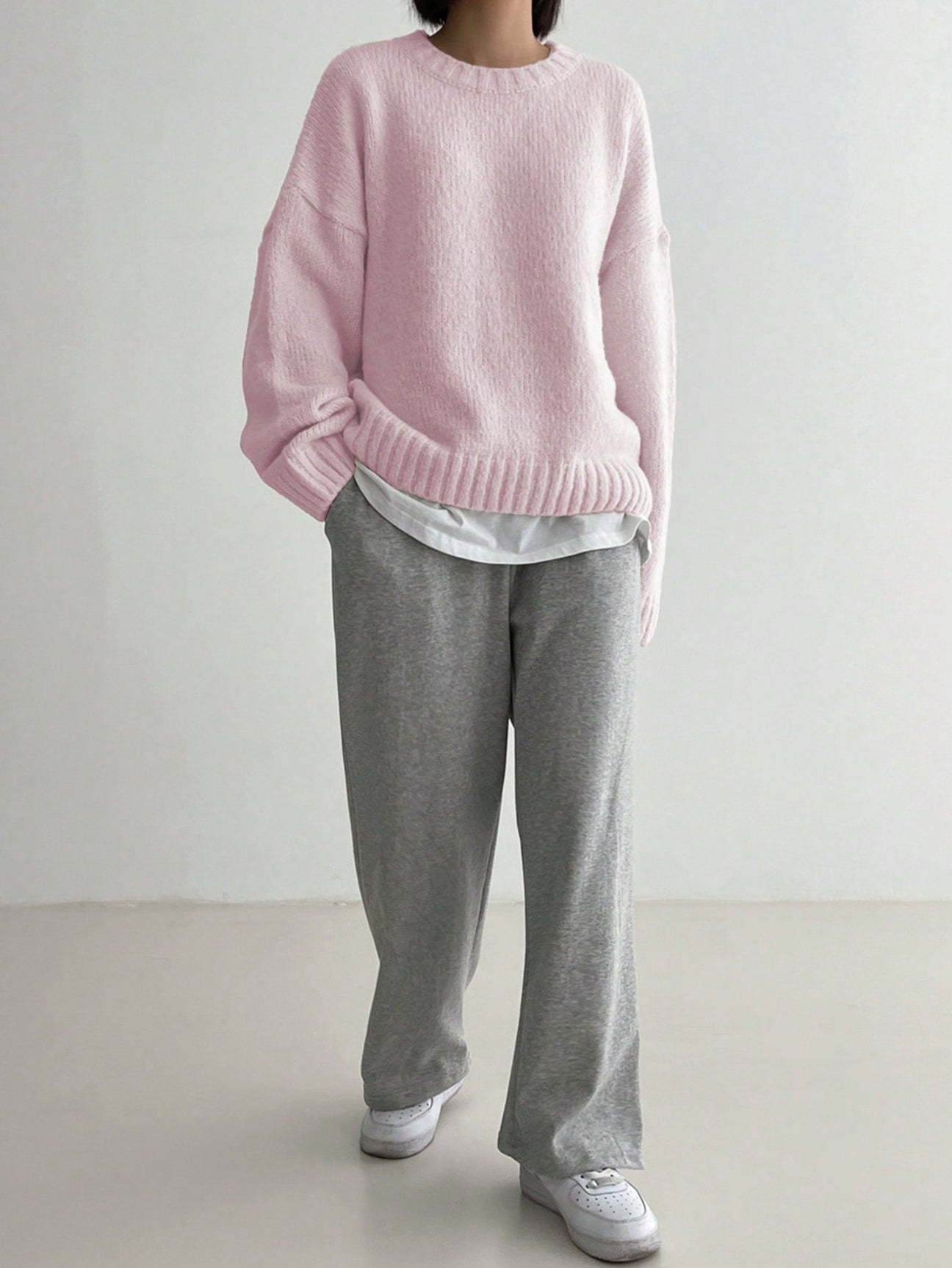 R&B | Bequemer Pinker Damenpullover