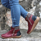 Lässige DamenStiefeletten Mit Reißverschluss Damen R&B