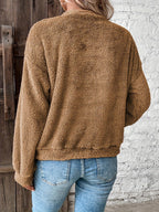 R&B | Bequemes Teddy Pullover Sweatshirt