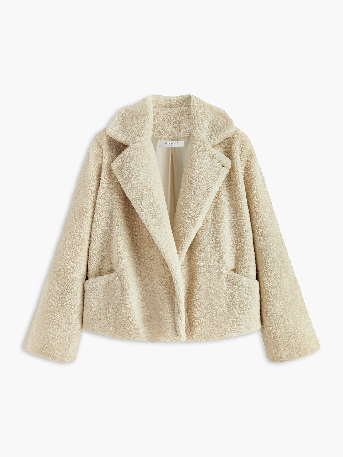R&B | Bequemer Damen Teddy-Mantel