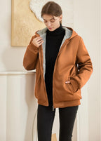 R&B | Bequeme Damen Winter Fleecejacke