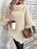 R&B | Bequemer Damen Winter Poncho