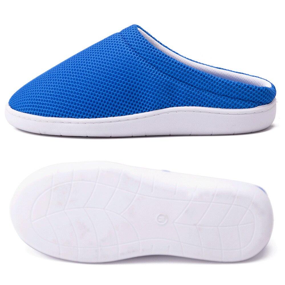 Blaue GelKomfortslipper R&B
