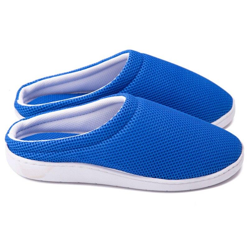 Blaue GelKomfortslipper R&B