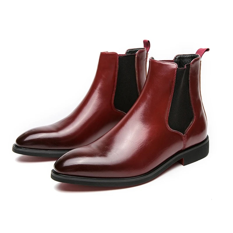 R&B | Herren Chelsea Lederstiefel