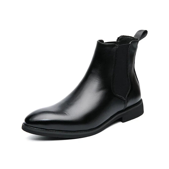 R&B | Herren Chelsea Lederstiefel