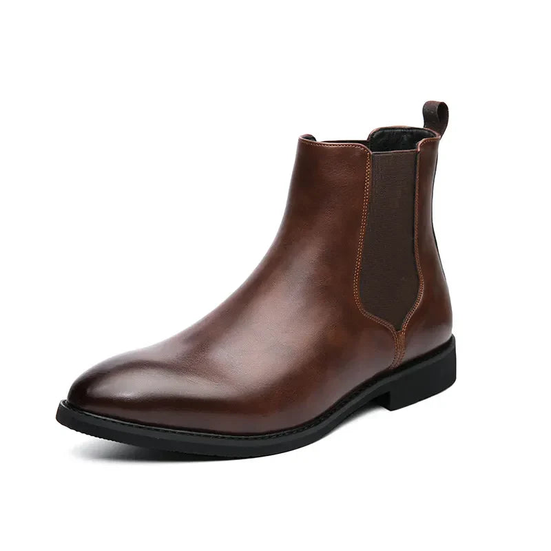 R&B | Herren Chelsea Lederstiefel