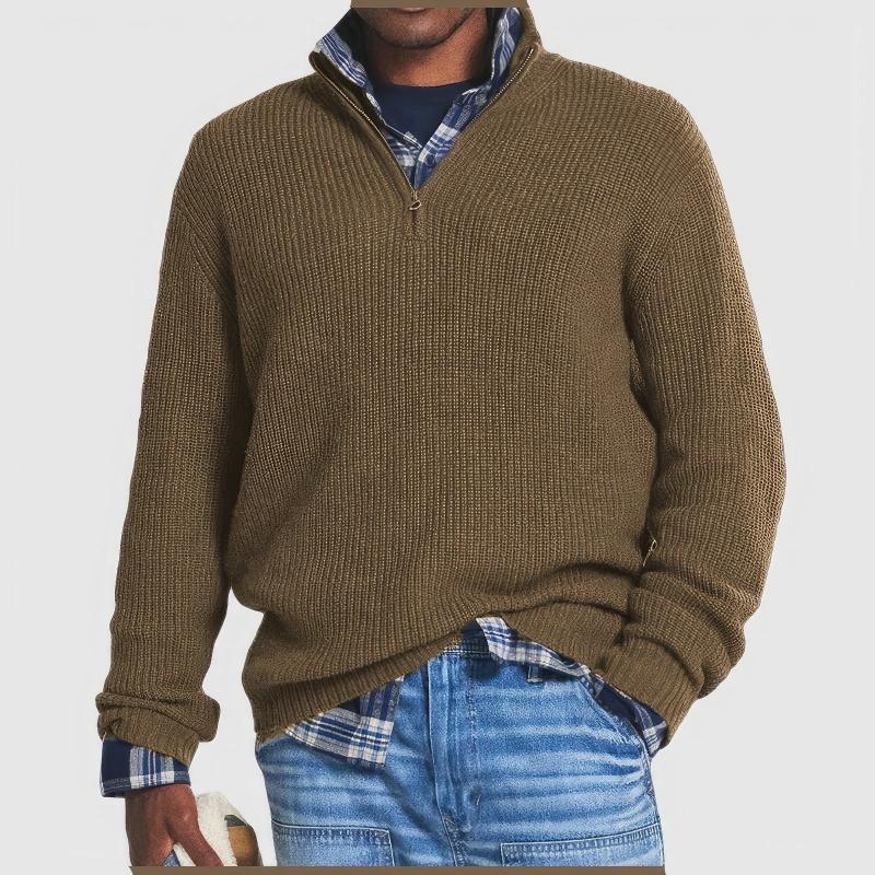 R&B | Stilvoll Gestrickter Pullover für Männer