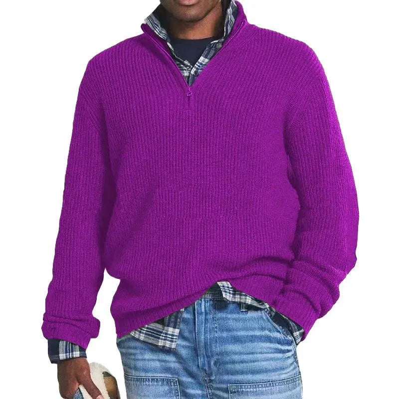 R&B | Stilvoll Gestrickter Pullover für Männer