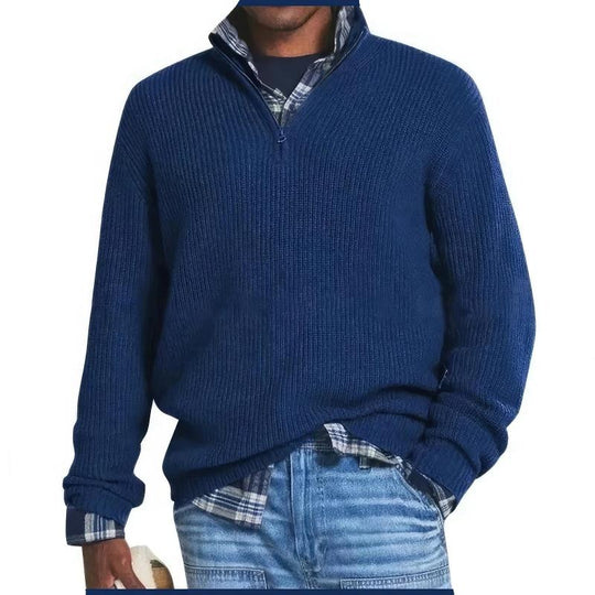 R&B | Stilvoll Gestrickter Pullover für Männer