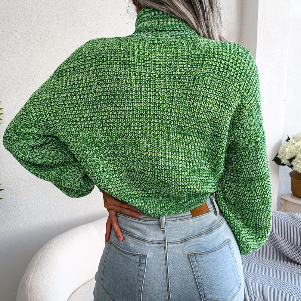 R&B | Bequemer Strickrollkragenpullover