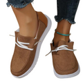 Atmungsaktive Corduroy Damenschuhe R&B