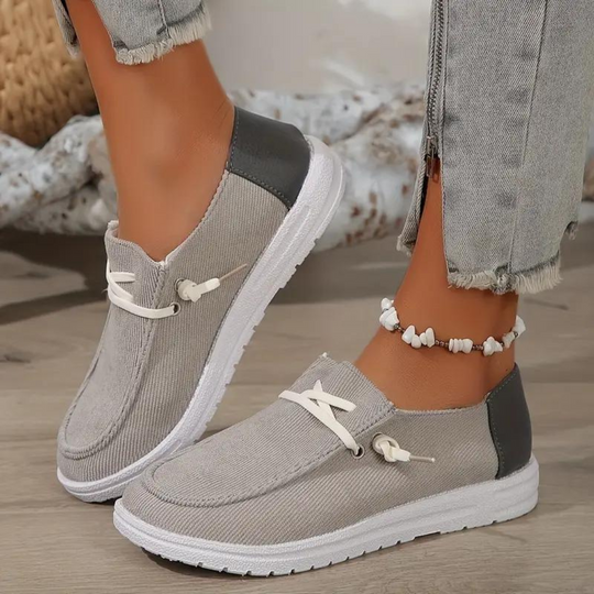 Atmungsaktive Corduroy Damenschuhe R&B
