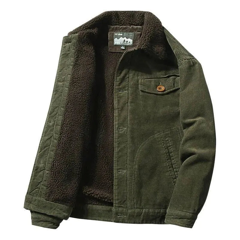R&B | Corduroy Winterjacke für Männer