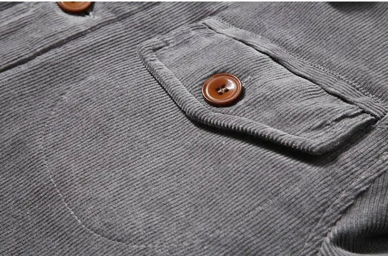 R&B | Corduroy Winterjacke für Männer