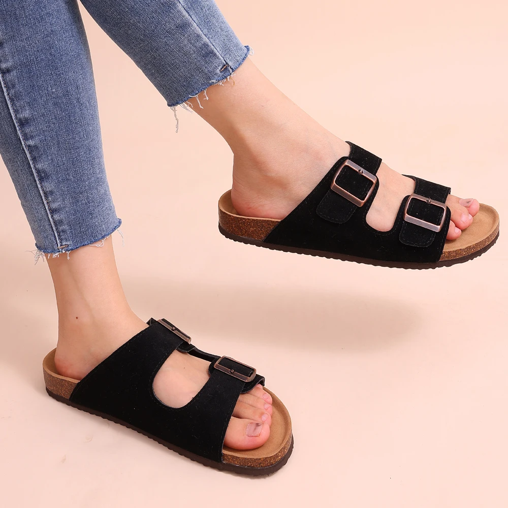 R&B | Korksohle Sandalen Ausgezeichneter Halt