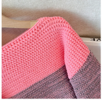 R&B | Gemütlicher Plus Size Fauler Tag Patch Farb Sweater