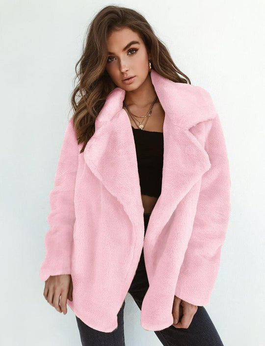 R&B | Kuschelige Teddyjacke für Damen - Gracies Warme & Stilvolle Oberbekleidung