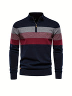 R&B | Baumwolle Strick Herrenpullover