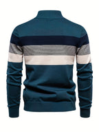 R&B | Baumwolle Strick Herrenpullover