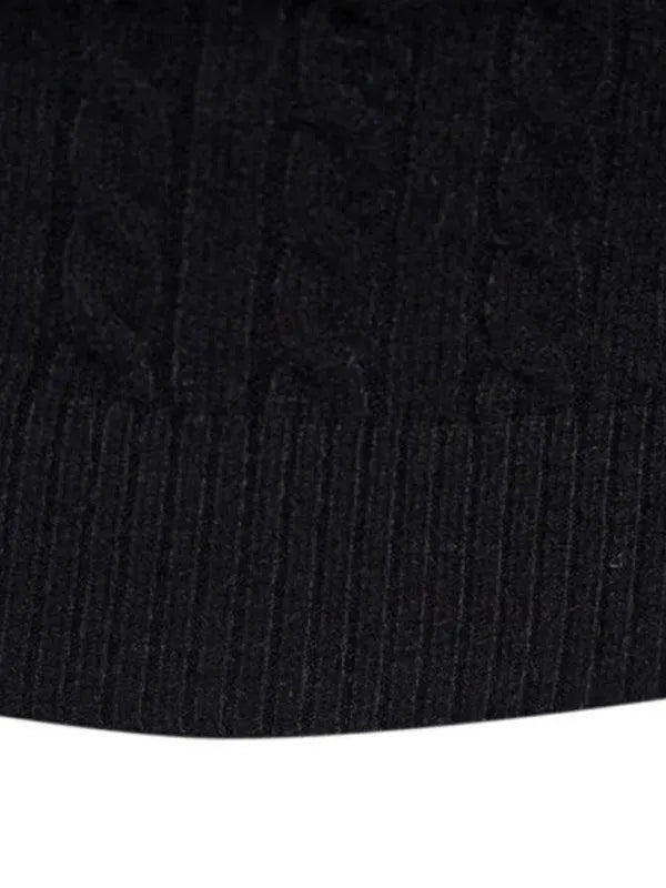 R&B | Border Slim Fit Rollkragenpullover Herren