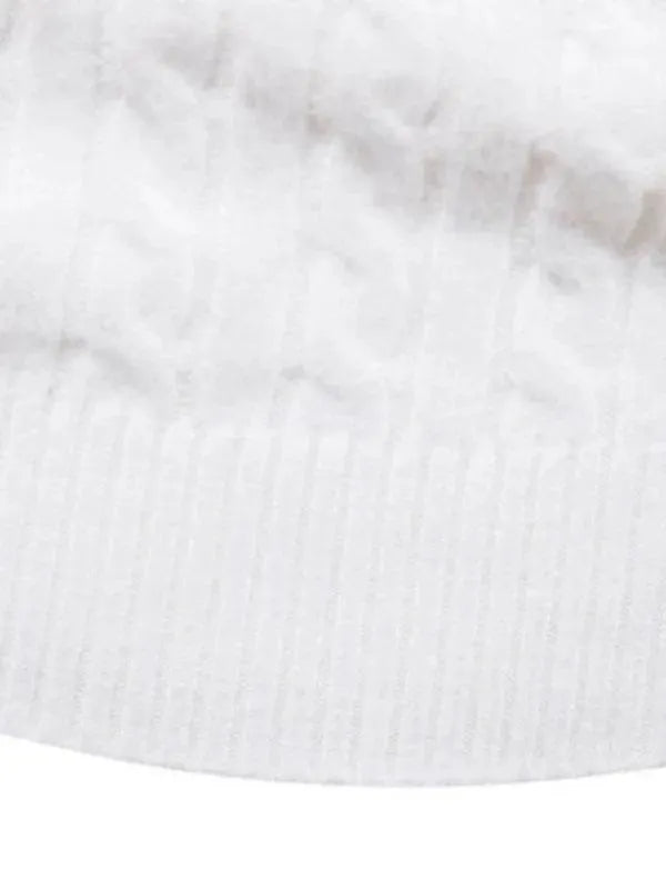 R&B | Border Slim Fit Rollkragenpullover Herren