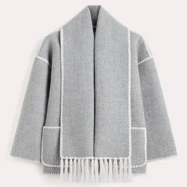 R&B | Jacke mit Schalkragen