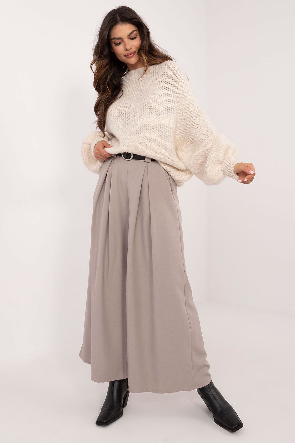 R&B | Strickpullover mit Lockere Passform Weiches Strick Hygge und Komfort