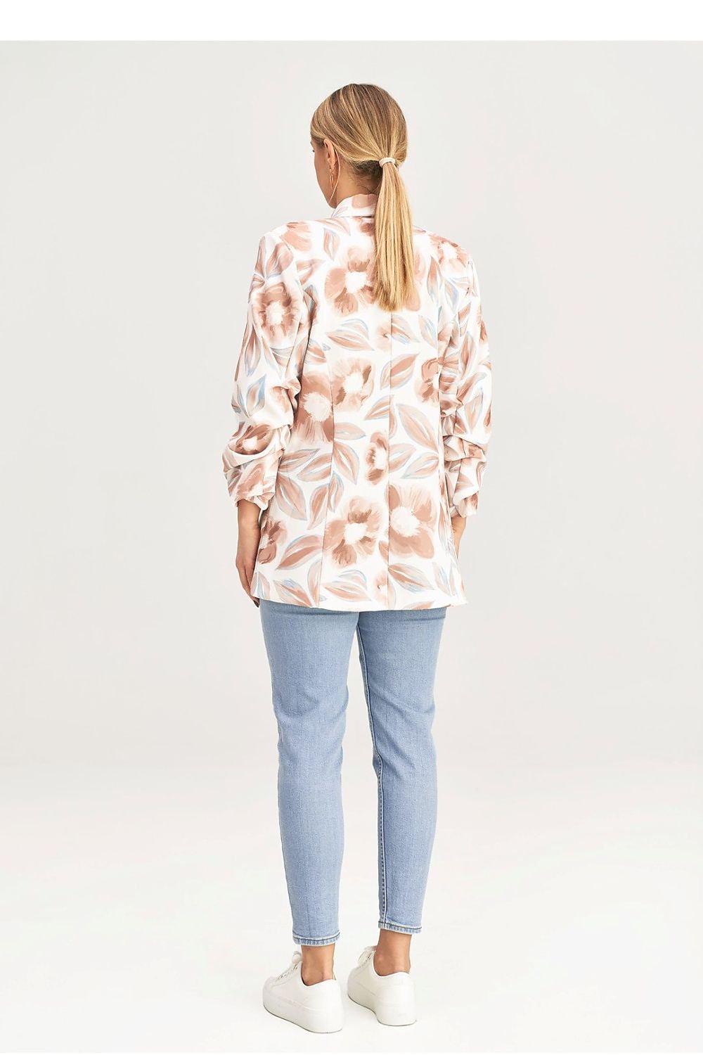 R&B | Blazer mit Blumenmuster Leicht und Elegant Stilvolles Design