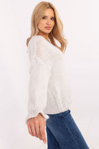 R&B | Lässiger Pullover mit V-ausschnitt Weich und Atmungsaktiv Entspannte Passform