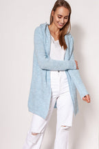 R&B | Strickjacke mit Kapuze Soft und Warm Lässiger Look