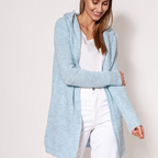 R&B | Strickjacke mit Kapuze Soft und Warm Lässiger Look