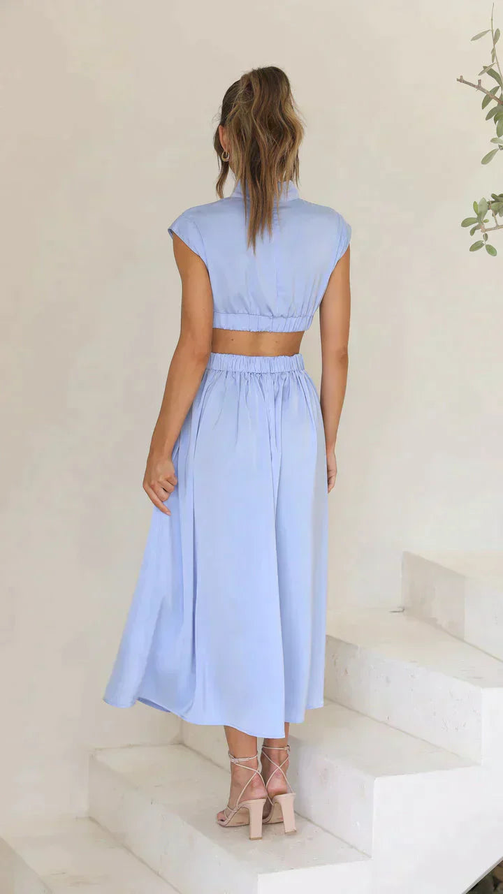 R&B | Eleganter Jumpsuit mit Cut-Out Taille